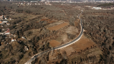 Rekonstrukcija ceste Trn – Belušine – Mokro
