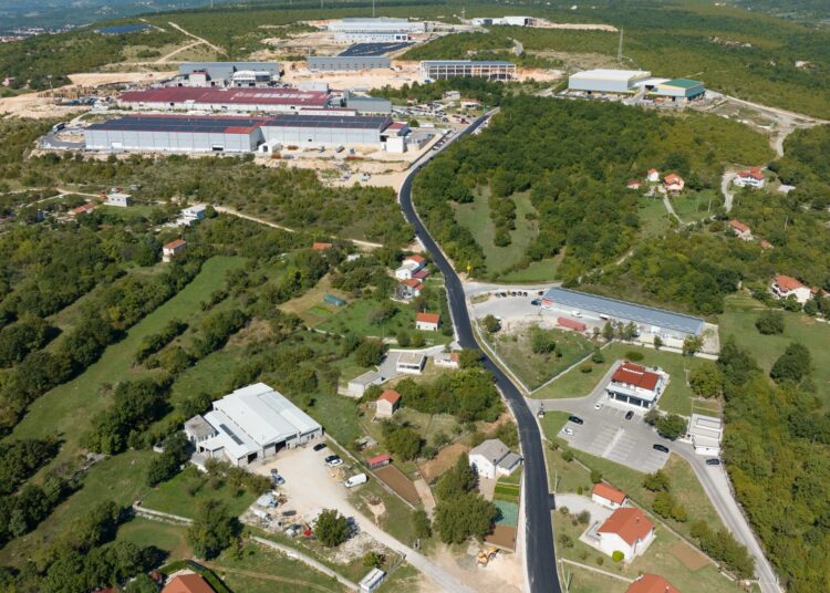 Široki Brijeg: Asfaltirana pristupna cesta do gospodarske zone