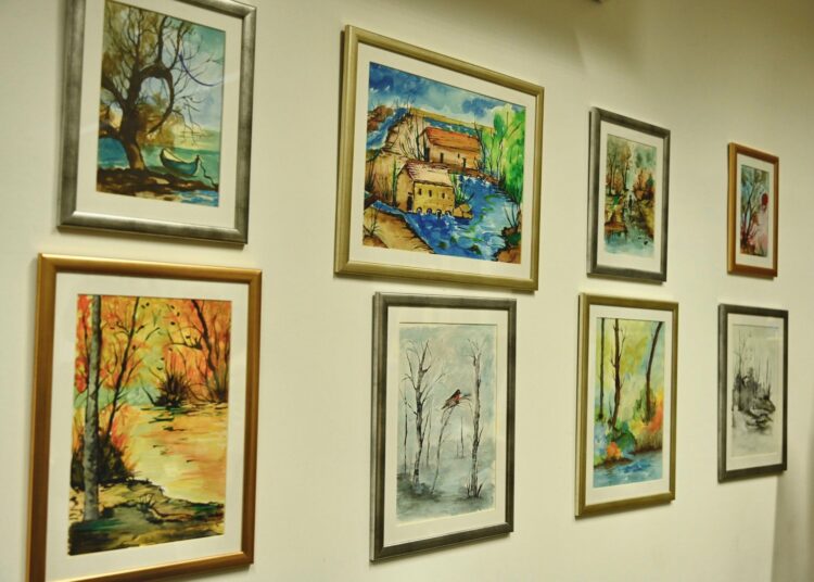 Otvorena izložba Anđelke Hrkać “Unutarnji svjetovi”