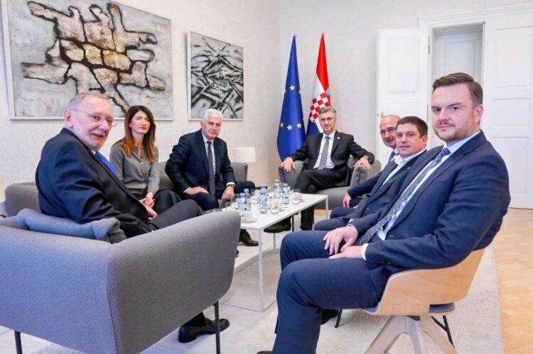 Čović zahvalio Plenkoviću na potpori Hrvatima u BiH