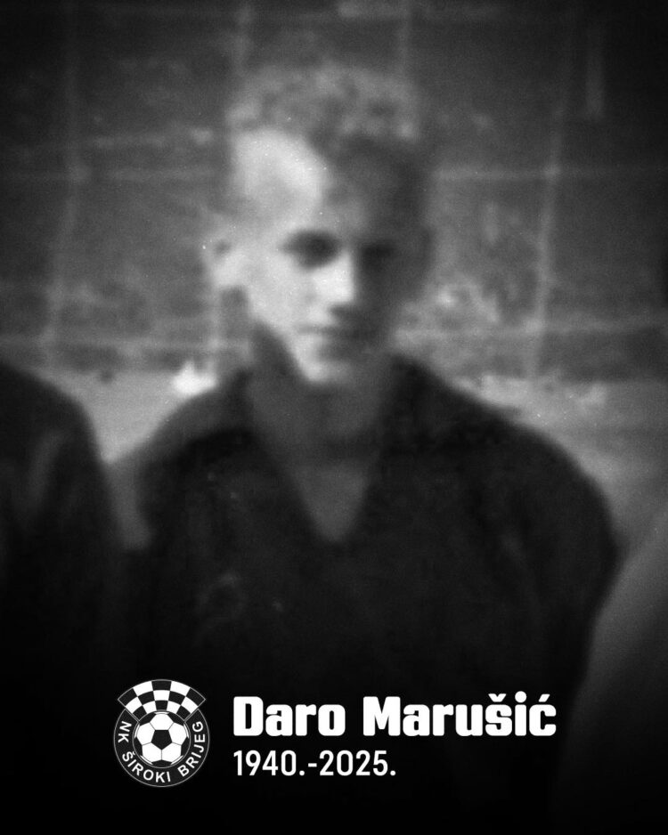 Preminuo Daro Marušić, bivši igrač NK Široki Brijeg